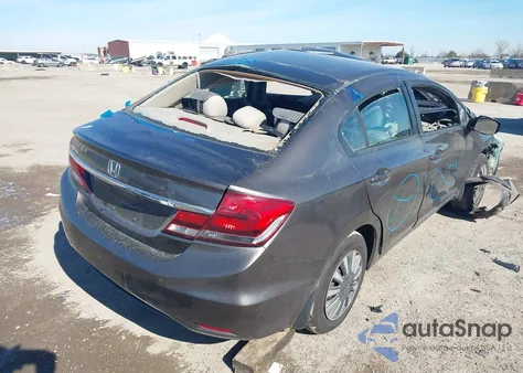 2013 Honda Civic Lx z USA, uszkodzony, nr VIN 2HGFB2F58DH510182